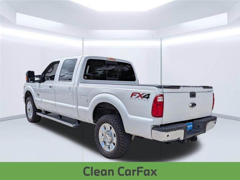 Used 2014 Oxford White Ford Lariat image 3