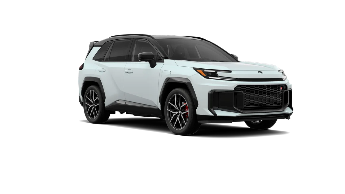 New 2026 Wind Chill Pearl with Midnight Black Metallic roof Toyota GR SPORT image 67