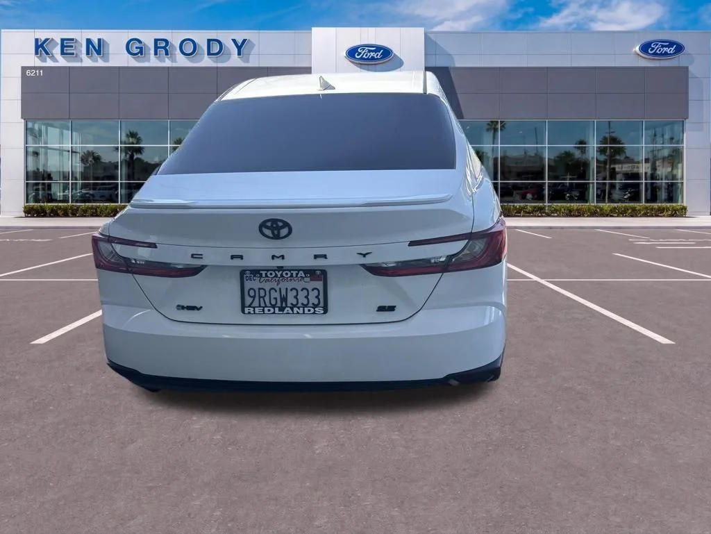 Used 2025 White Toyota SE image 56