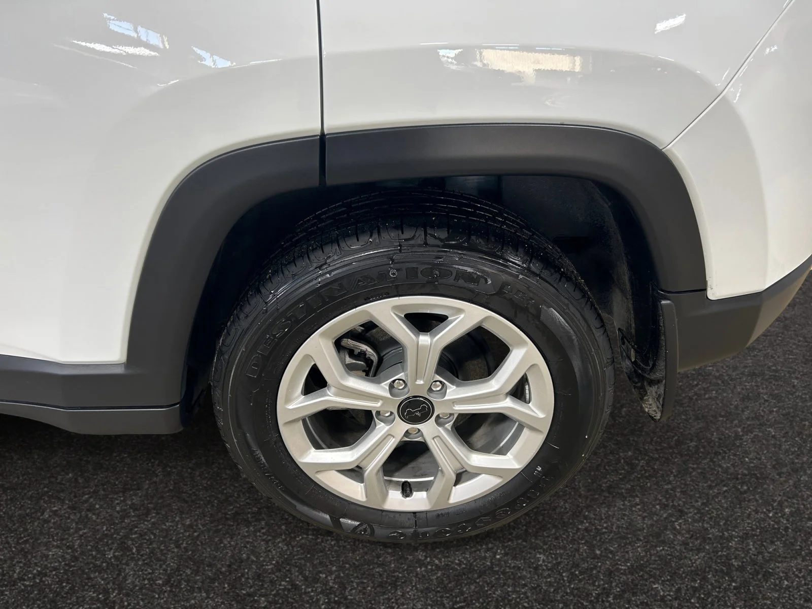Used 2025 Bright White Jeep NORTH image 9