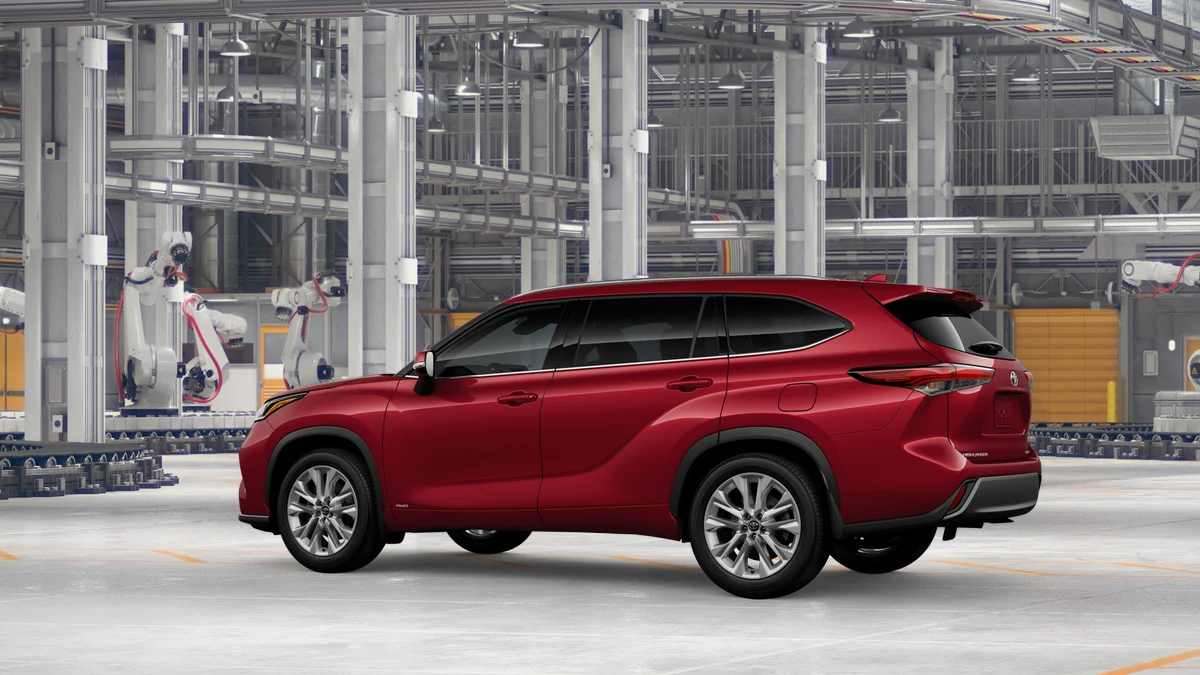 New 2026 Ruby Flare Pearl Toyota Hybrid Limited image 5