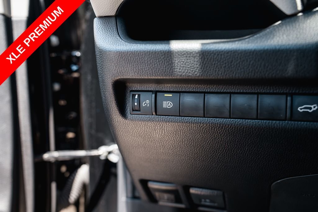 Used 2023 Midnight Black Metallic Toyota XLE Premium image 14