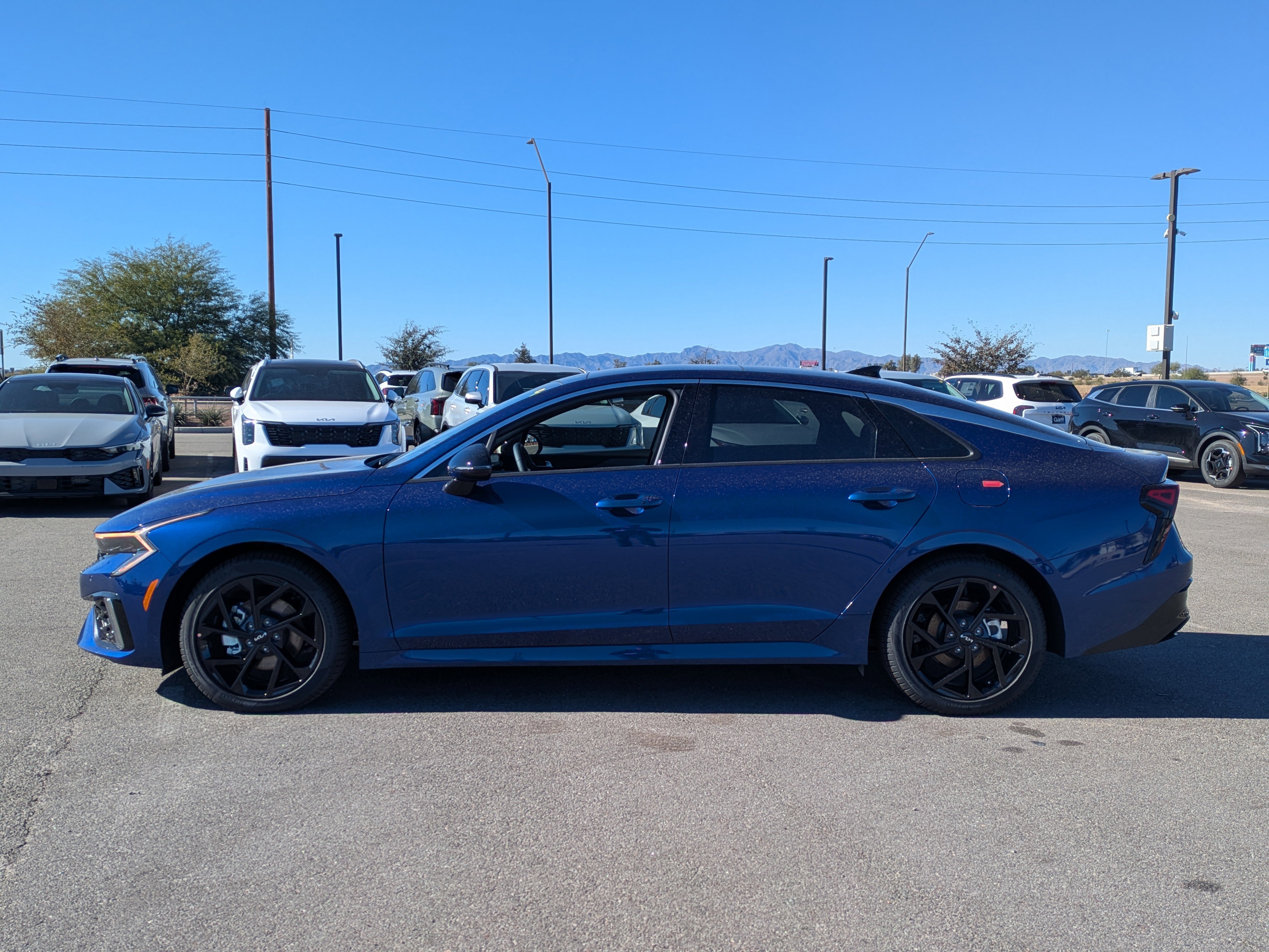 New 2026 Yacht Blue Kia GT-Line AWD image 2