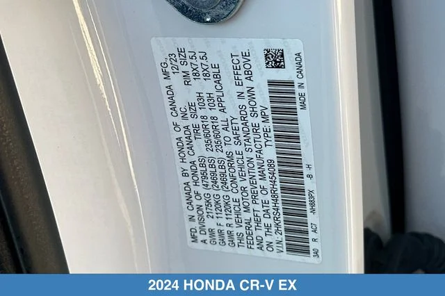 2024 Honda CR-V EX - Photo 32