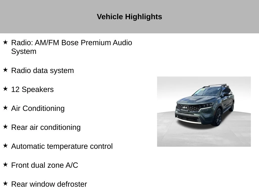 Certified Used 2022 Green Kia X-Line SX Prestige image 28