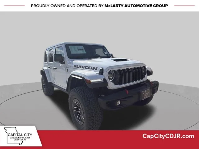 New 2027 Bright White Clear-Coat Paint Jeep Rubicon X image 1