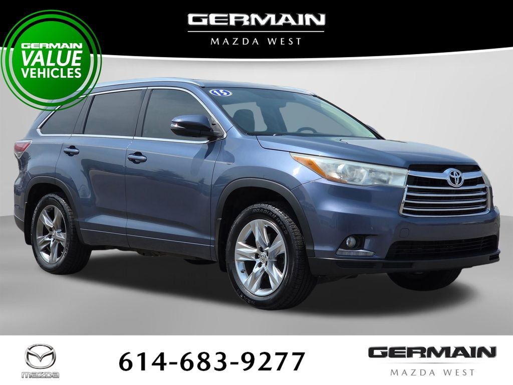 Used 2015 Blue Toyota Limited image 4