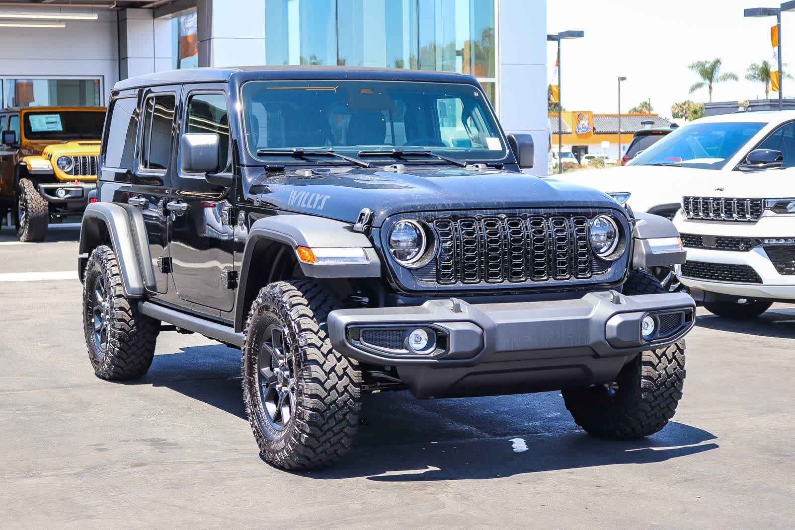 New 2026 Black Clearcoat Jeep Willys image 3