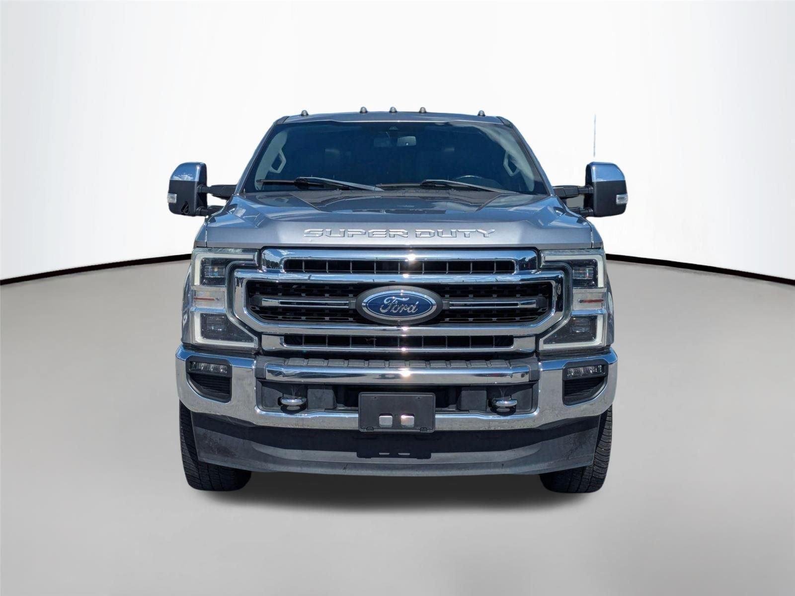 Used 2020 Iconic Silver Metallic Ford LARIAT image 2