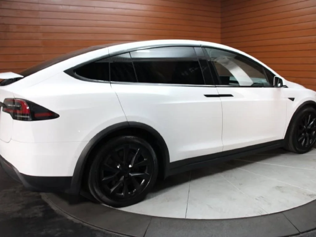 Used 2023 Pearl White Multi-Coat Tesla 7 Seater AWD image 5