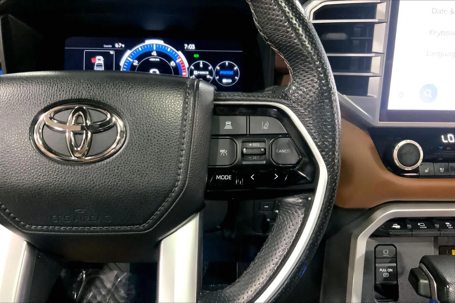 Used 2024 Wind Chill Pearl Toyota 1794 Edition Hybrid image 25