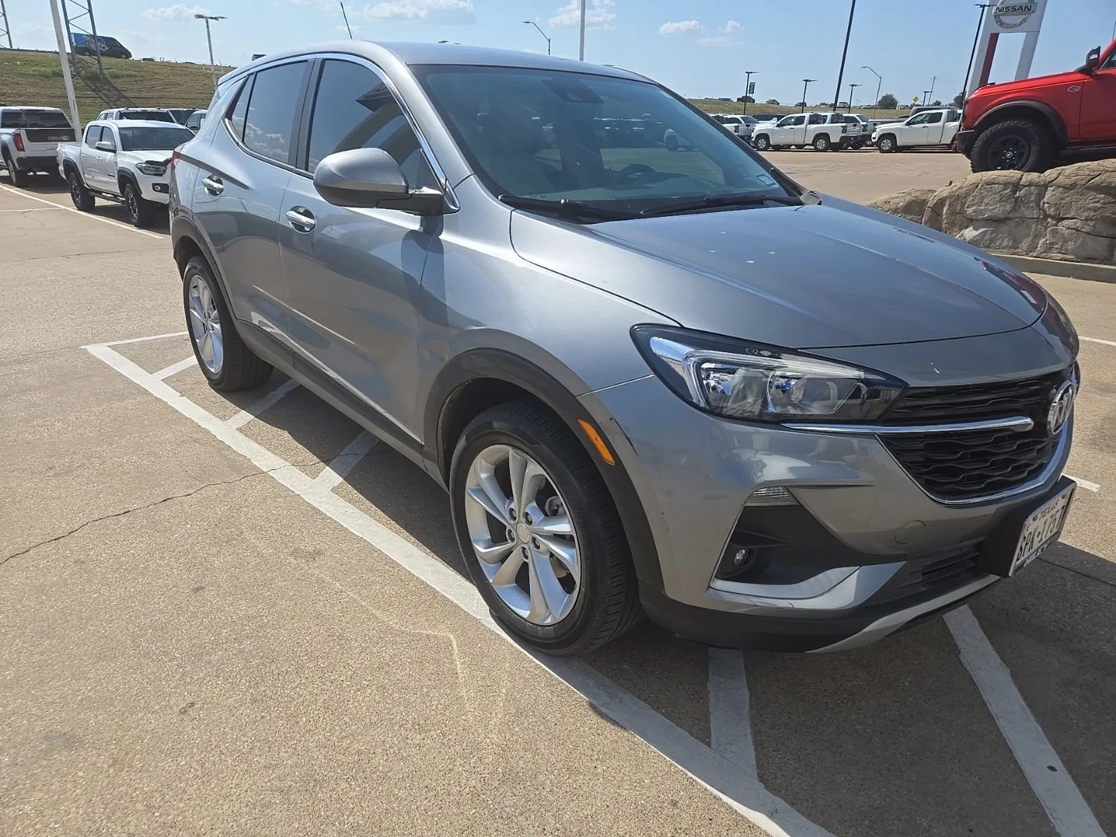 Used 2023 MOONSTONE GRAY METALLIC Buick Preferred image 2