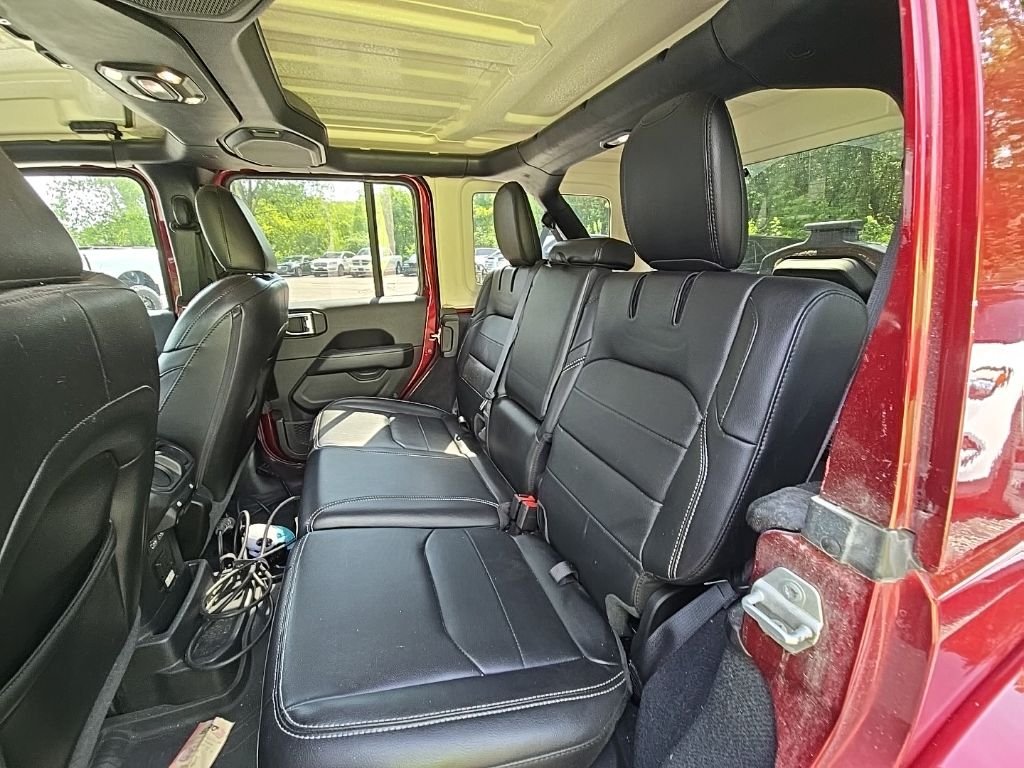 Used 2022 Red Jeep Unlimited Sahara 4xe image 16
