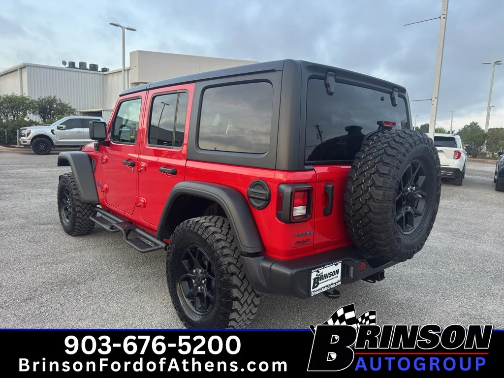 Used 2025 Firecracker Red Clearcoat Jeep Willys image 7