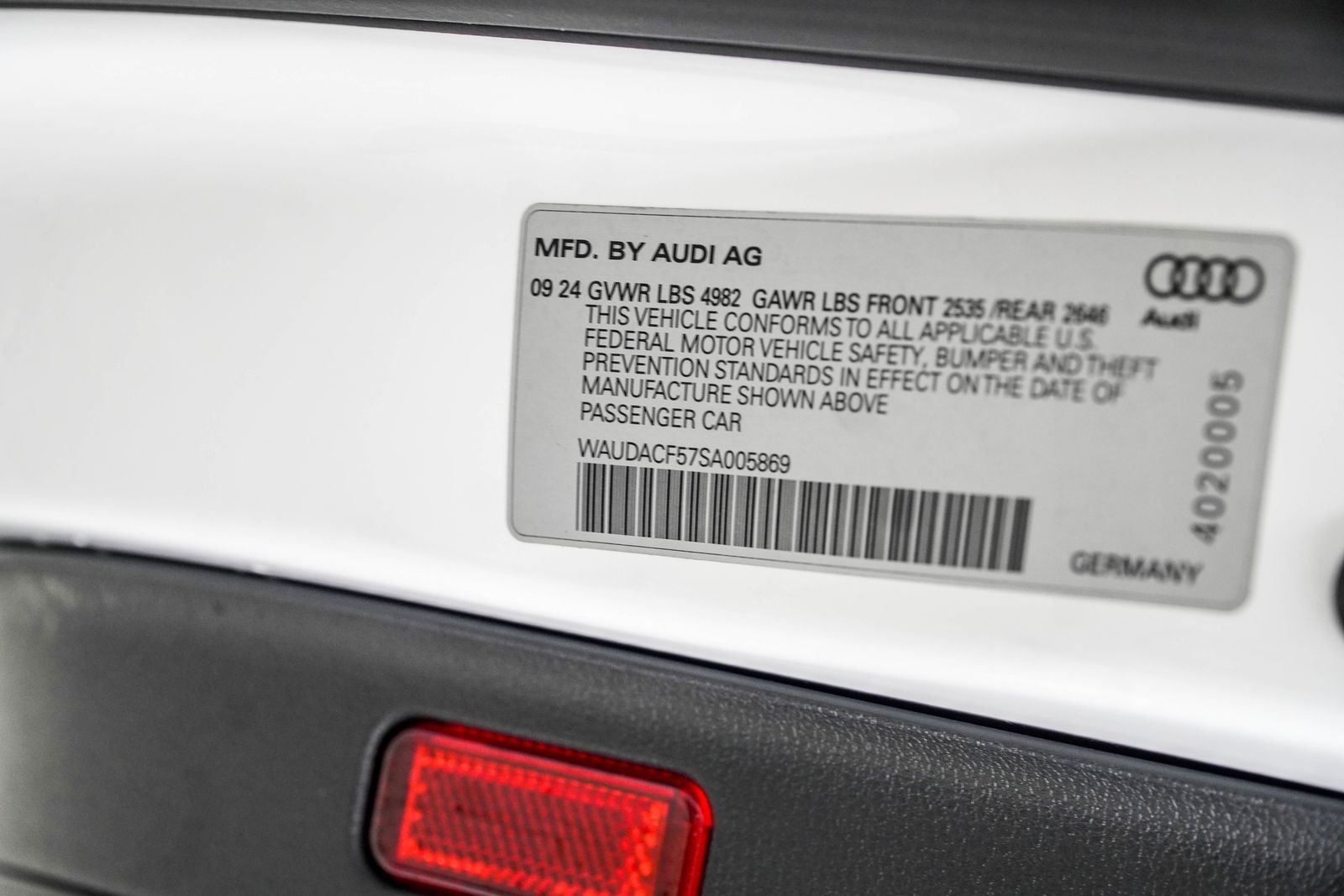 Used 2025 White Audi 45 S line Premium Plus image 49