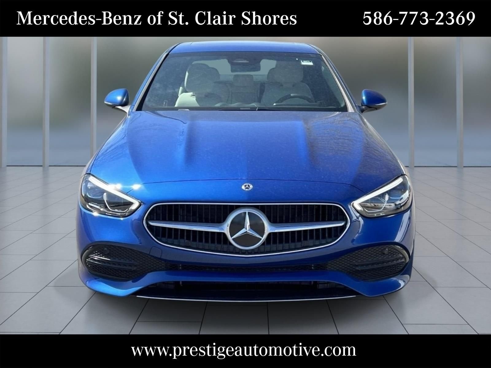 Certified Used 2025 Blue Mercedes-Benz C 300 image 8