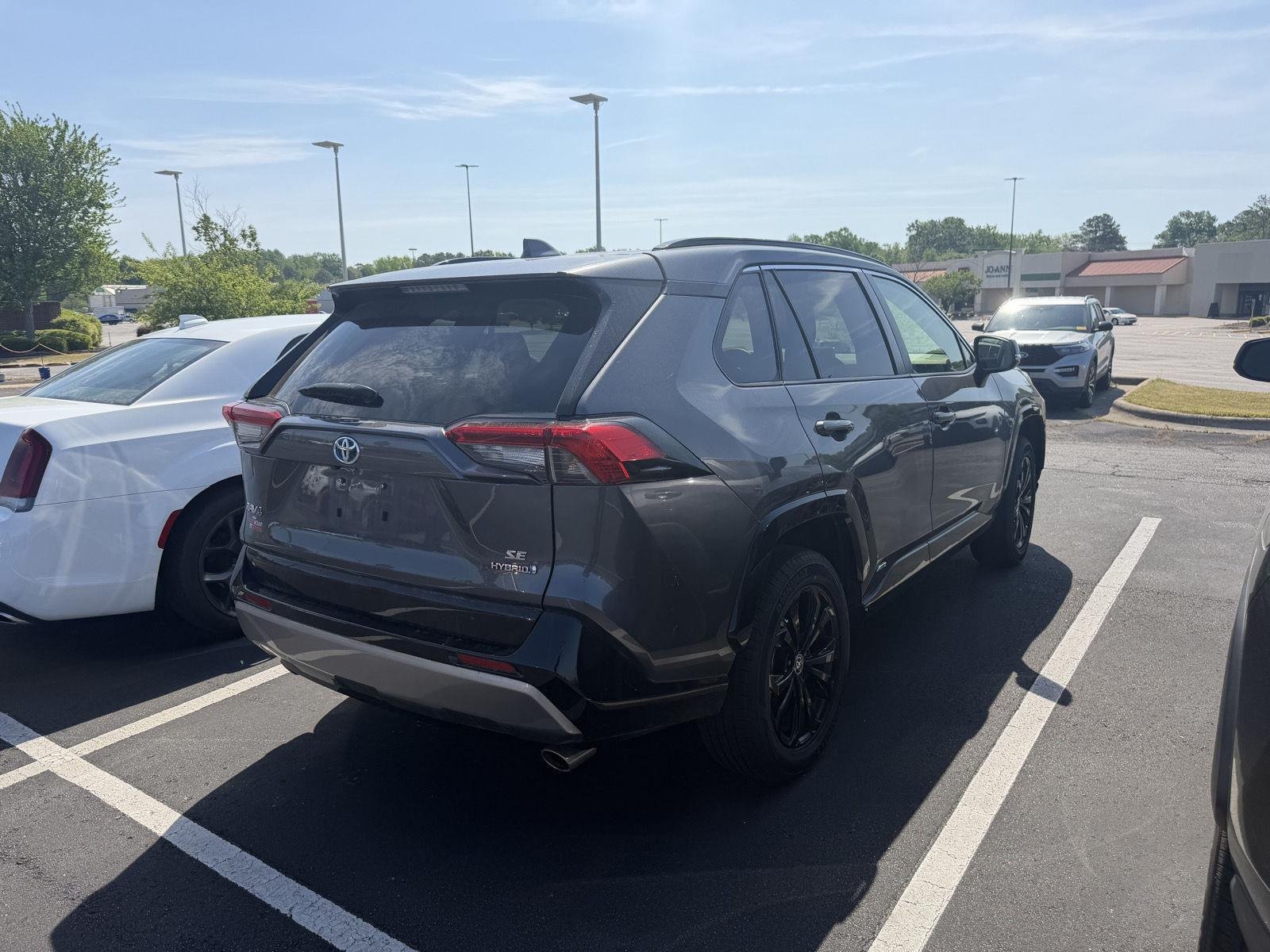 Used 2023 Magnetic Gray Metallic Toyota Hybrid SE image 6