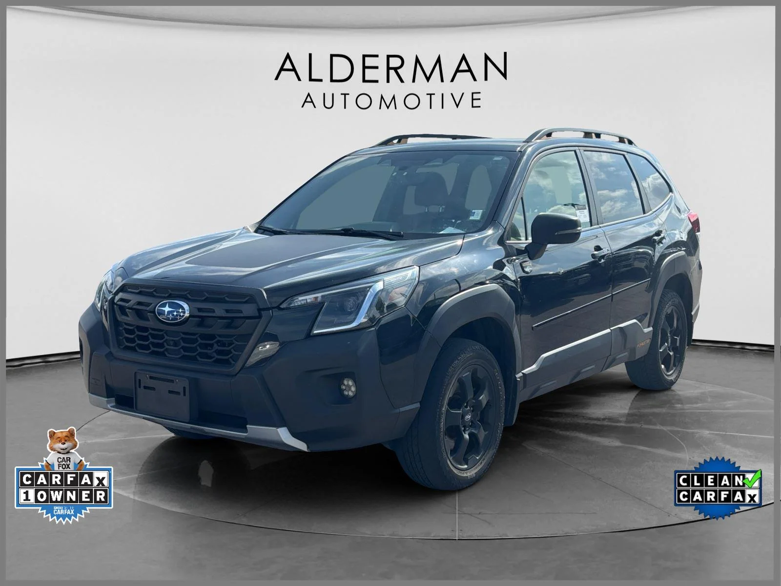 Used 2022 Crystal Black Silica Subaru Wilderness image 1