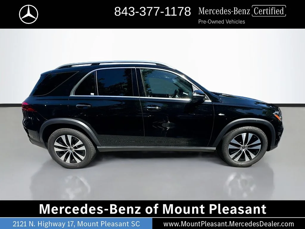 Certified Used 2025 Black Mercedes-Benz GLE 450e image 4