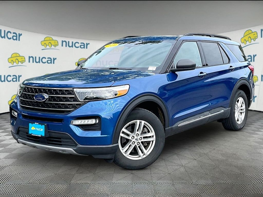 Used 2020 Blue Ford XLT image 3