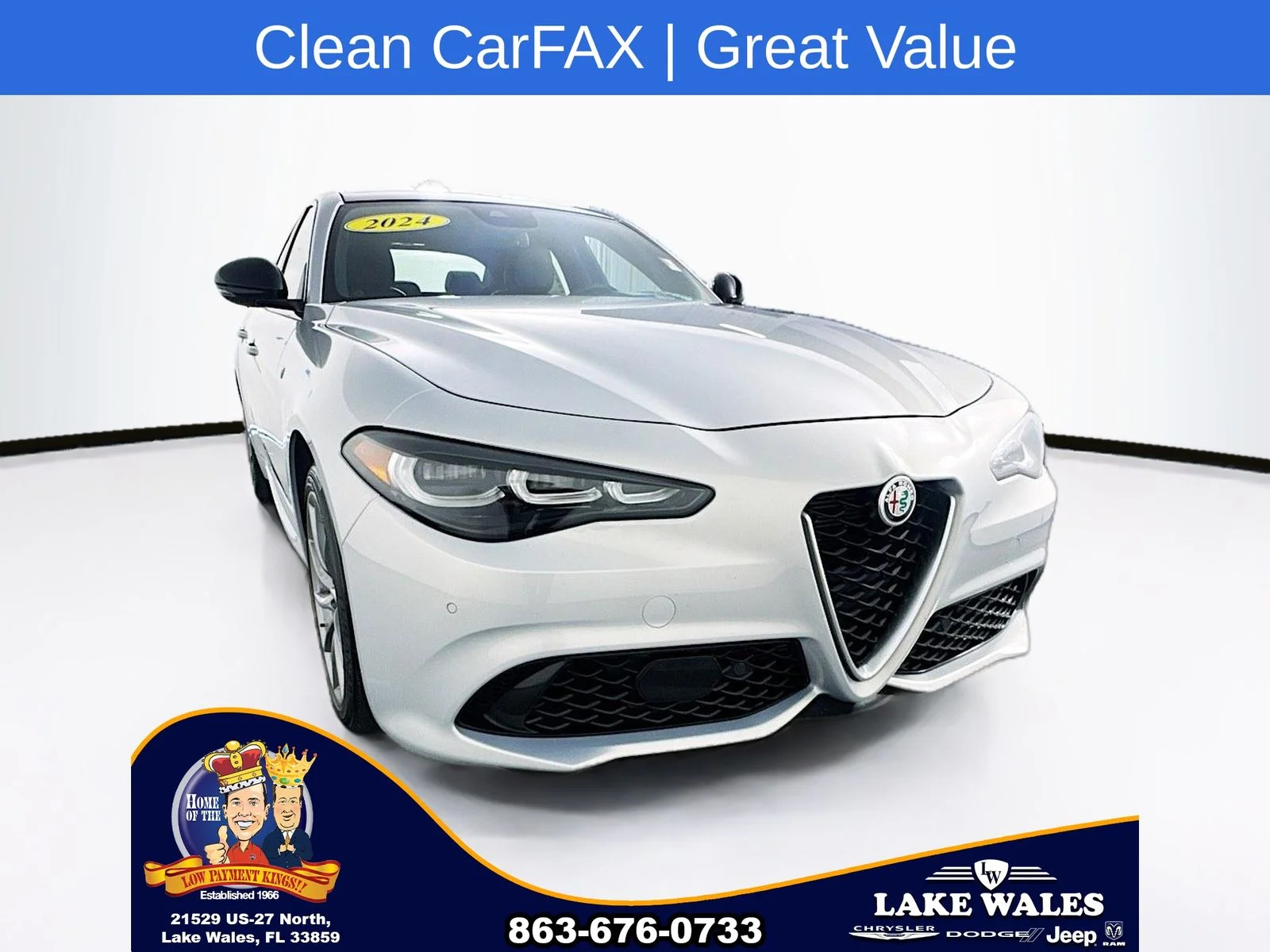 Used 2024 Gray Alfa Romeo Ti image 1