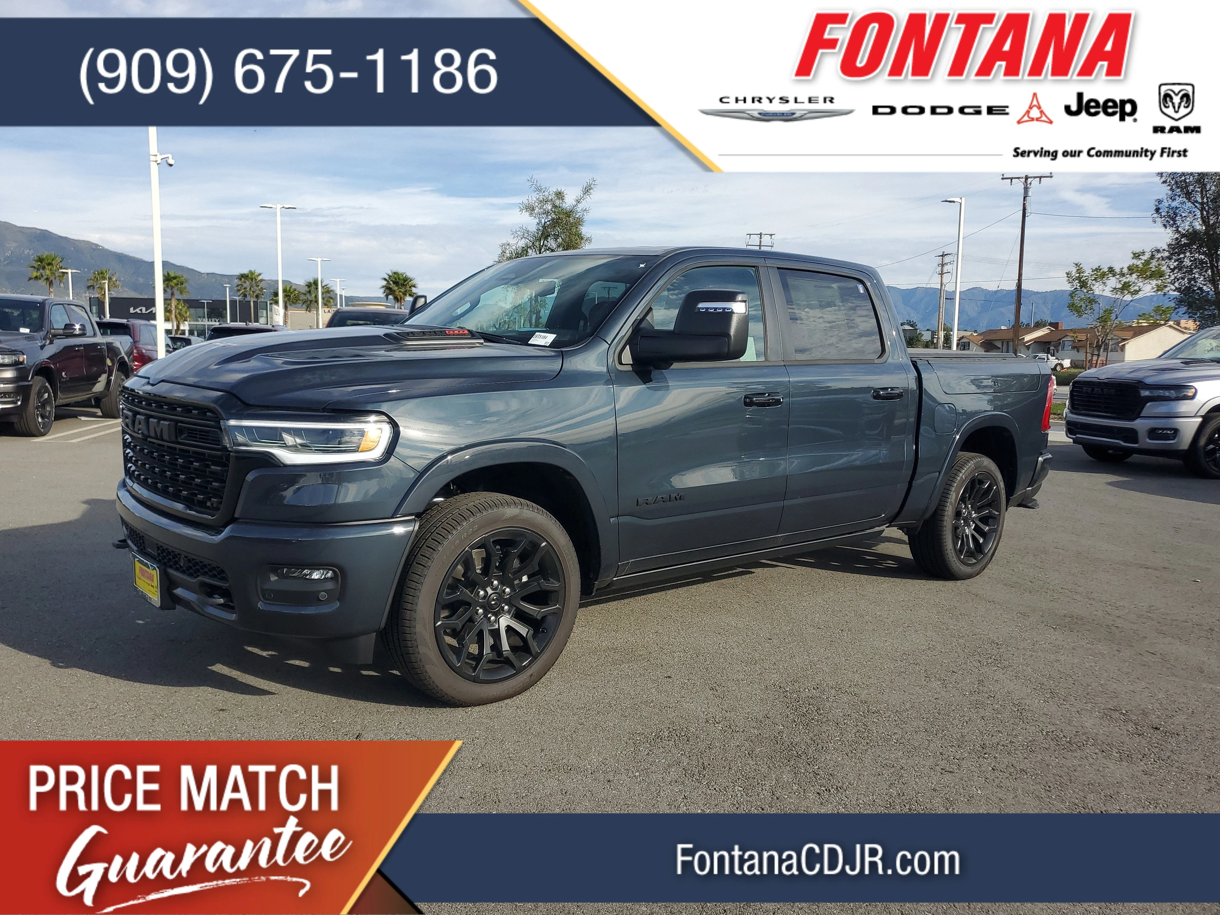 New 2026 Forged Blue Metallic Exterior Paint RAM Limited image 1