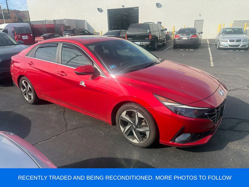 Used 2021 Calypso Red Hyundai SEL image 1