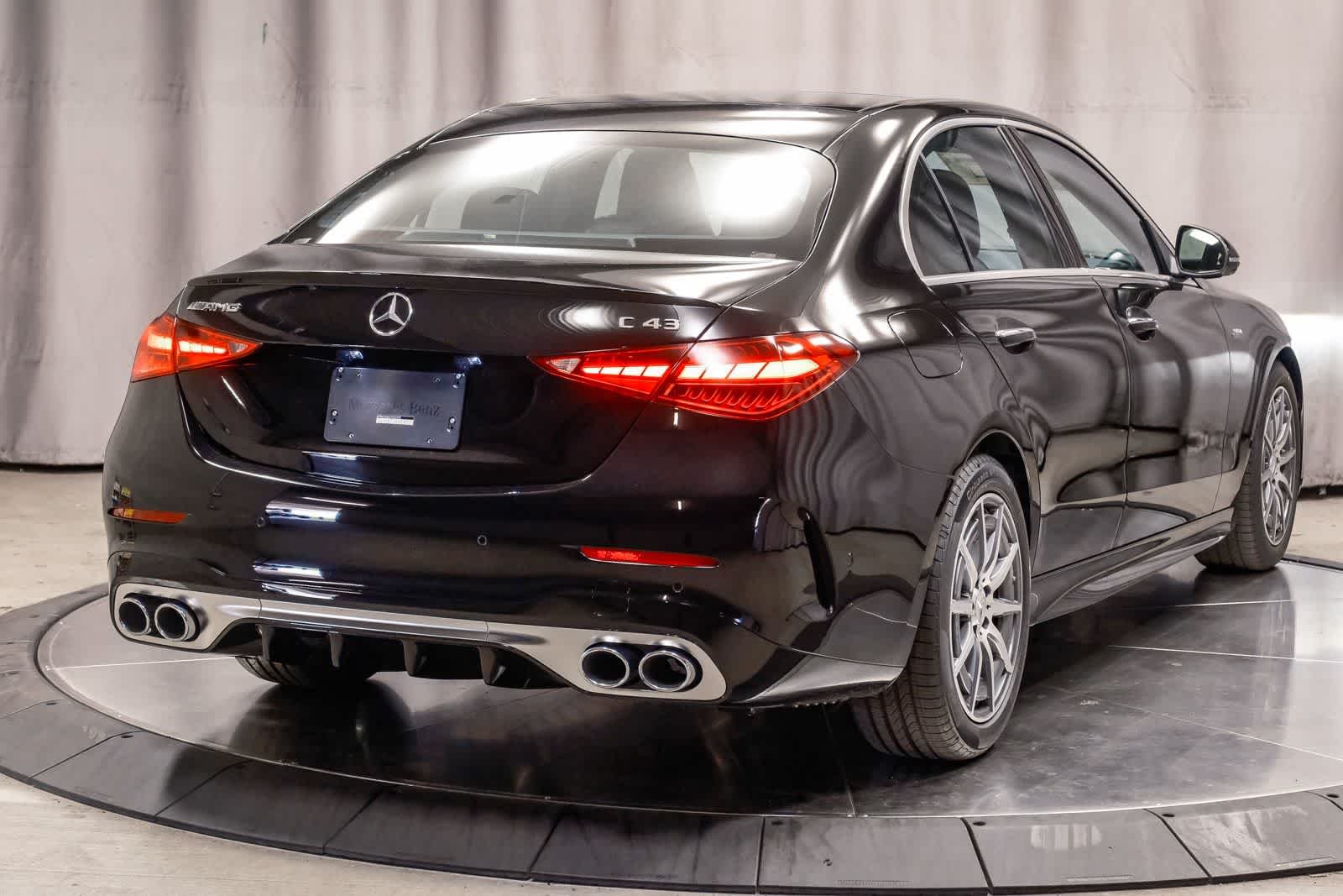 New 2026 Black Mercedes-Benz AMG® C 43 4MATIC Sedan image 45