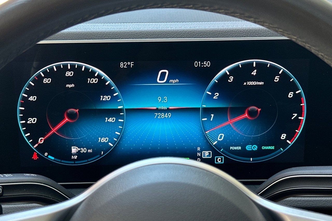 Used 2020 Lunar Blue Metallic Mercedes-Benz GLS 450 image 25