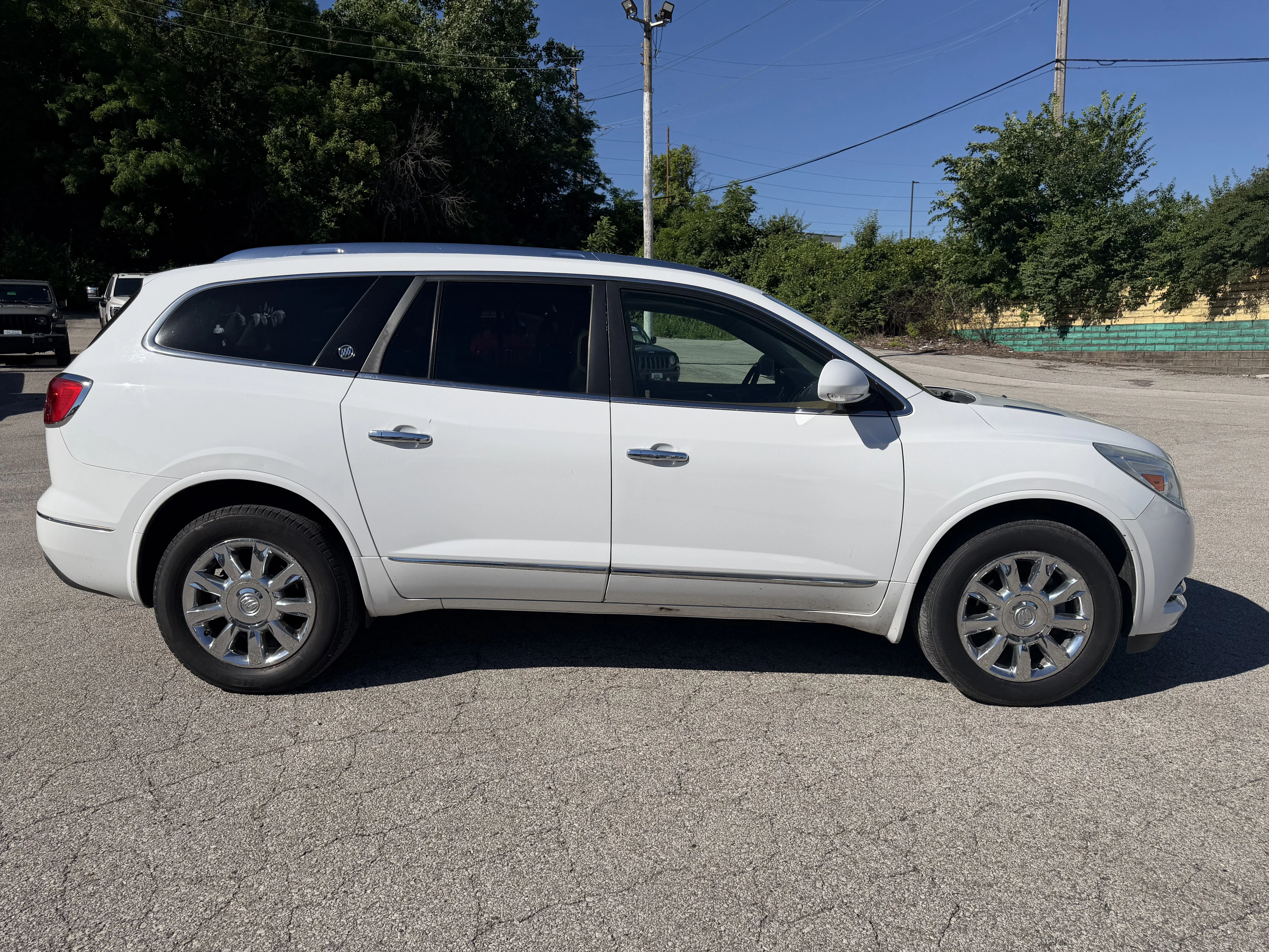 Used 2017 Summit White Buick Leather image 8