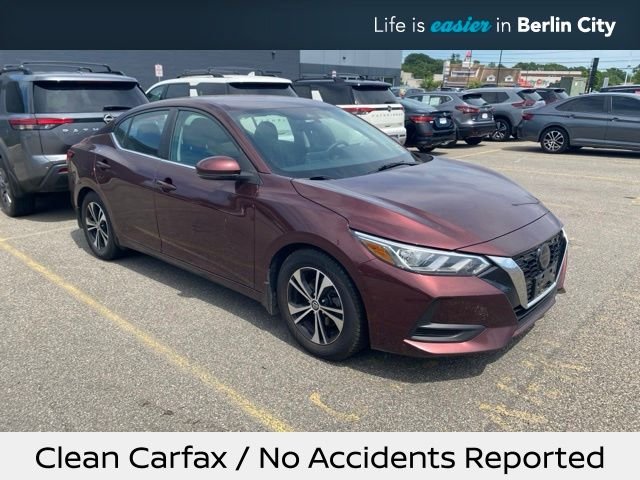 Used 2020 Red Nissan SV image 1