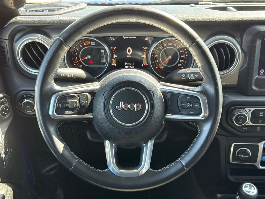 Used 2018 Blue Jeep Unlimited Sahara image 15