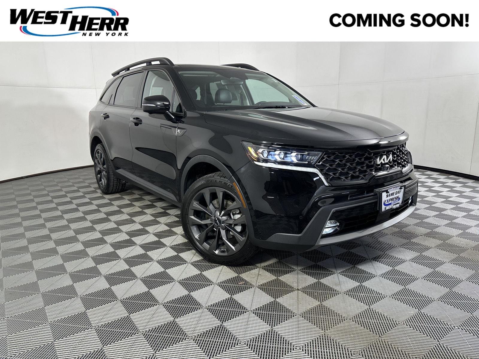 Used 2023 Ebony Black Kia X-Line SX Prestige image 1