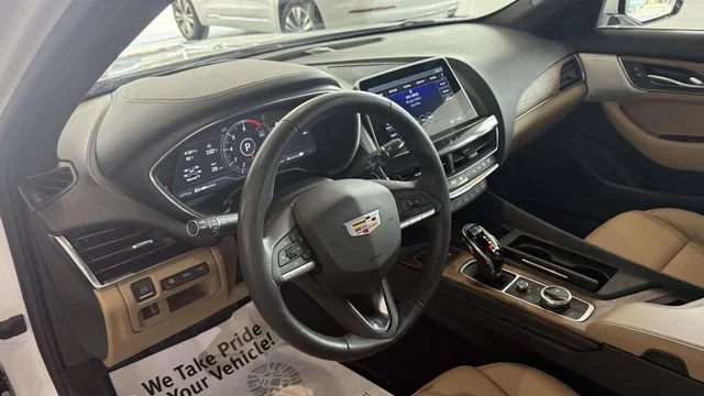 Certified Used 2024 Crystal White Tricoat Cadillac Premium Luxury image 20