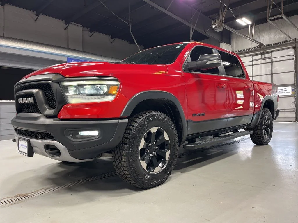 Used 2020 Flame Red Clearcoat Ram Rebel image 3