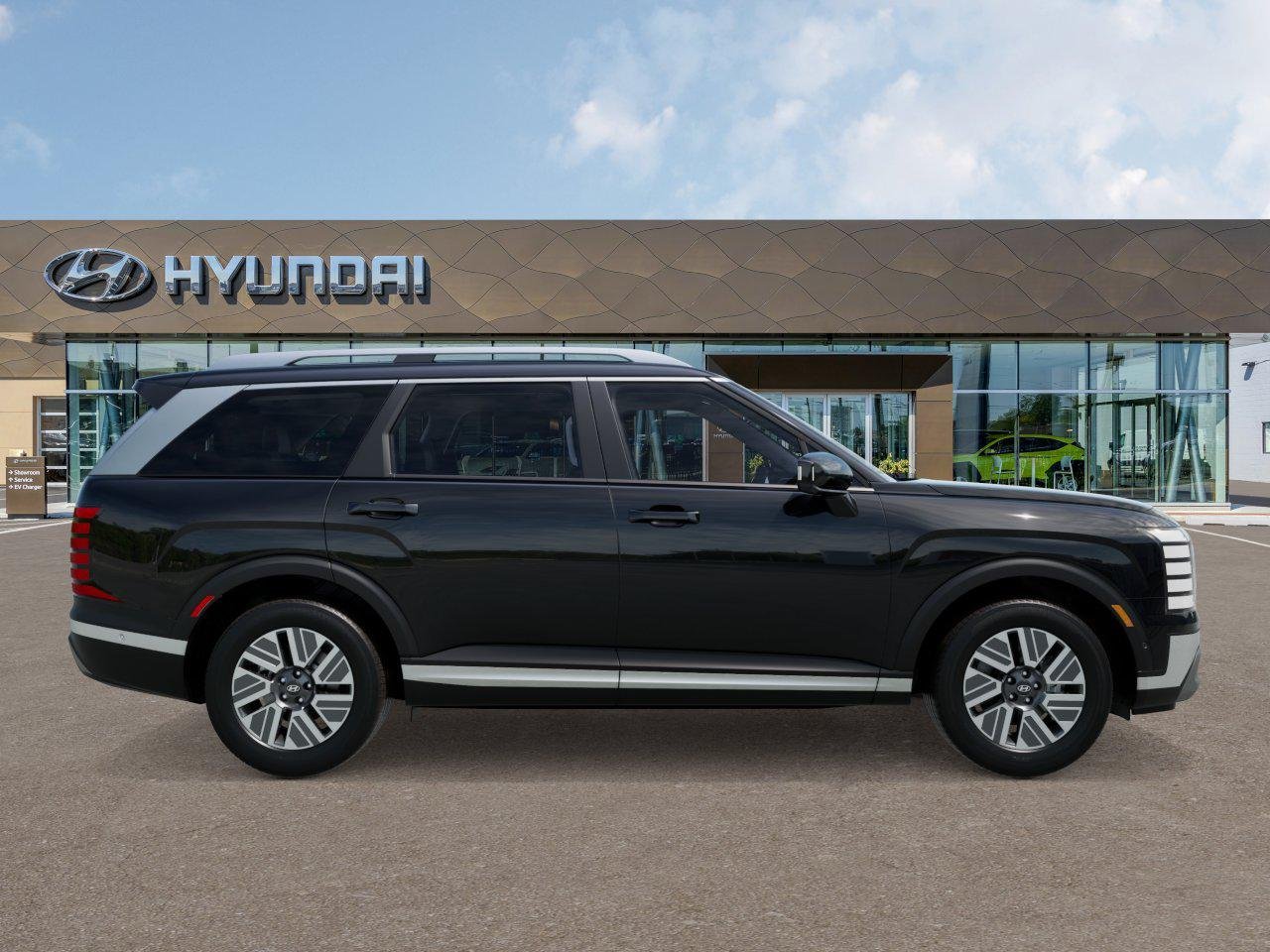 New 2026 Abyss Black Pearl Hyundai Blue SEL Premium 7P image 7