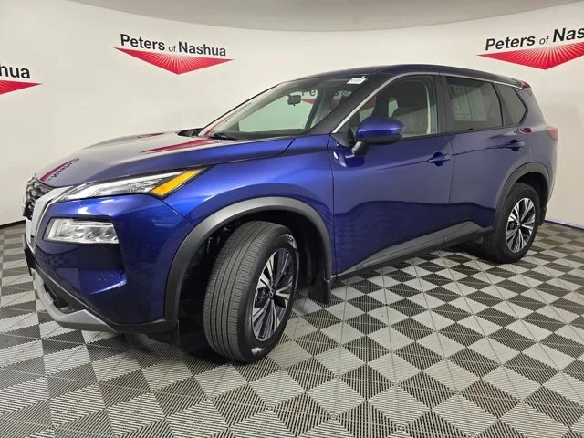 Certified Used 2023 Blue Nissan SV image 11