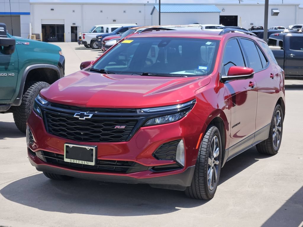 Used 2024 Radiant Red Tintcoat Chevrolet RS image 2