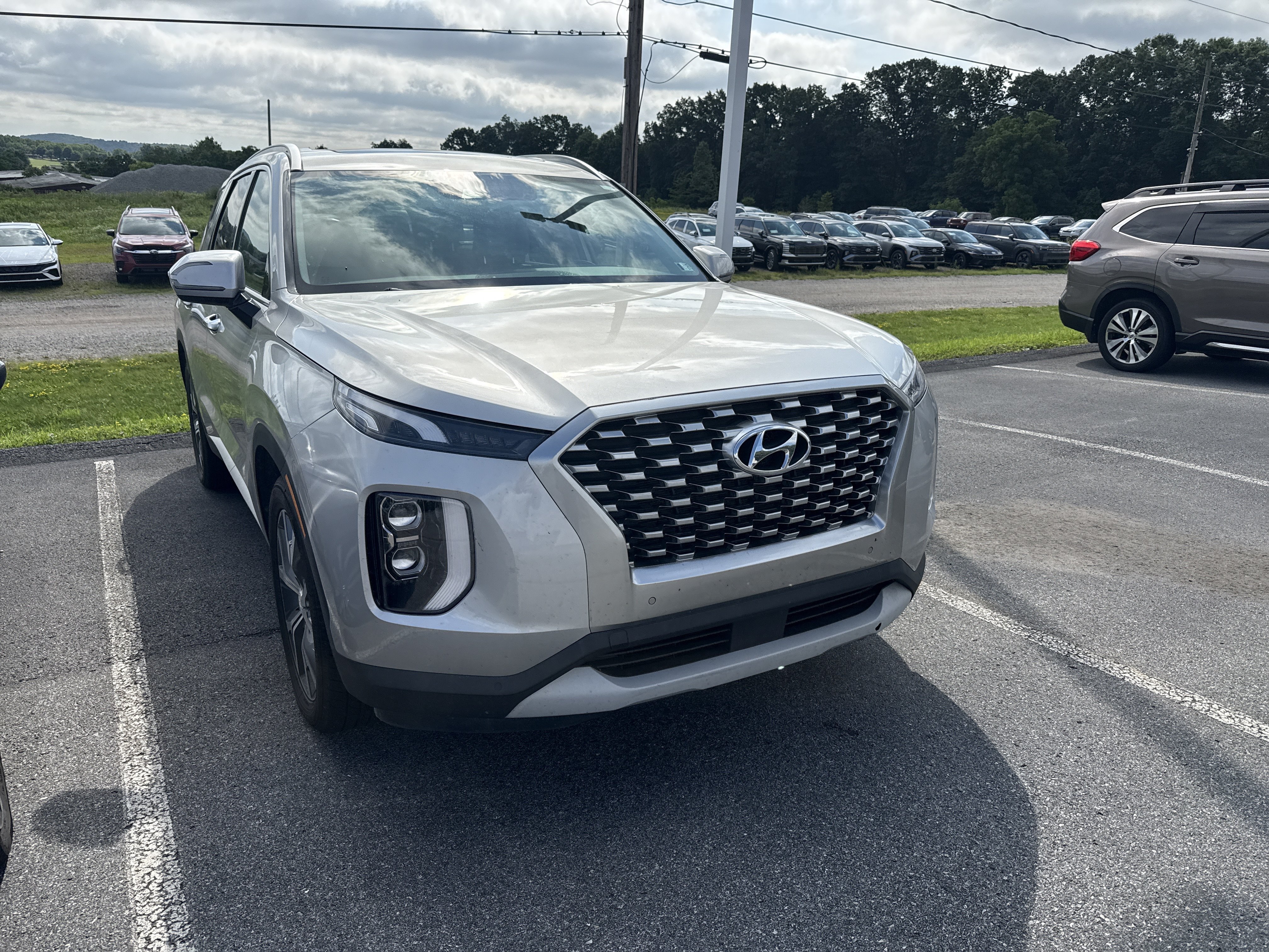 Certified Used 2021 Typhoon Silver Hyundai SEL image 1