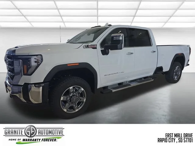 New 2026 Summit White GMC SLT image 1