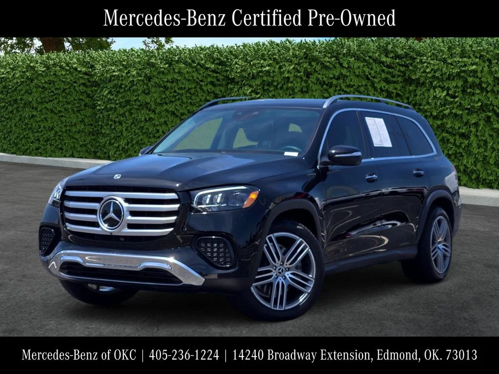 Certified Used 2024 Black Mercedes-Benz GLS 450 image 1