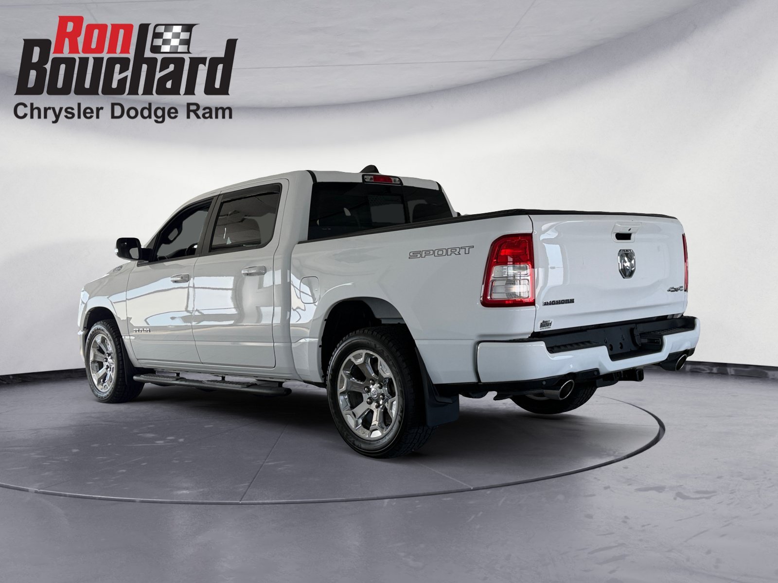 Used 2022 Bright White Clearcoat Ram Big Horn image 4