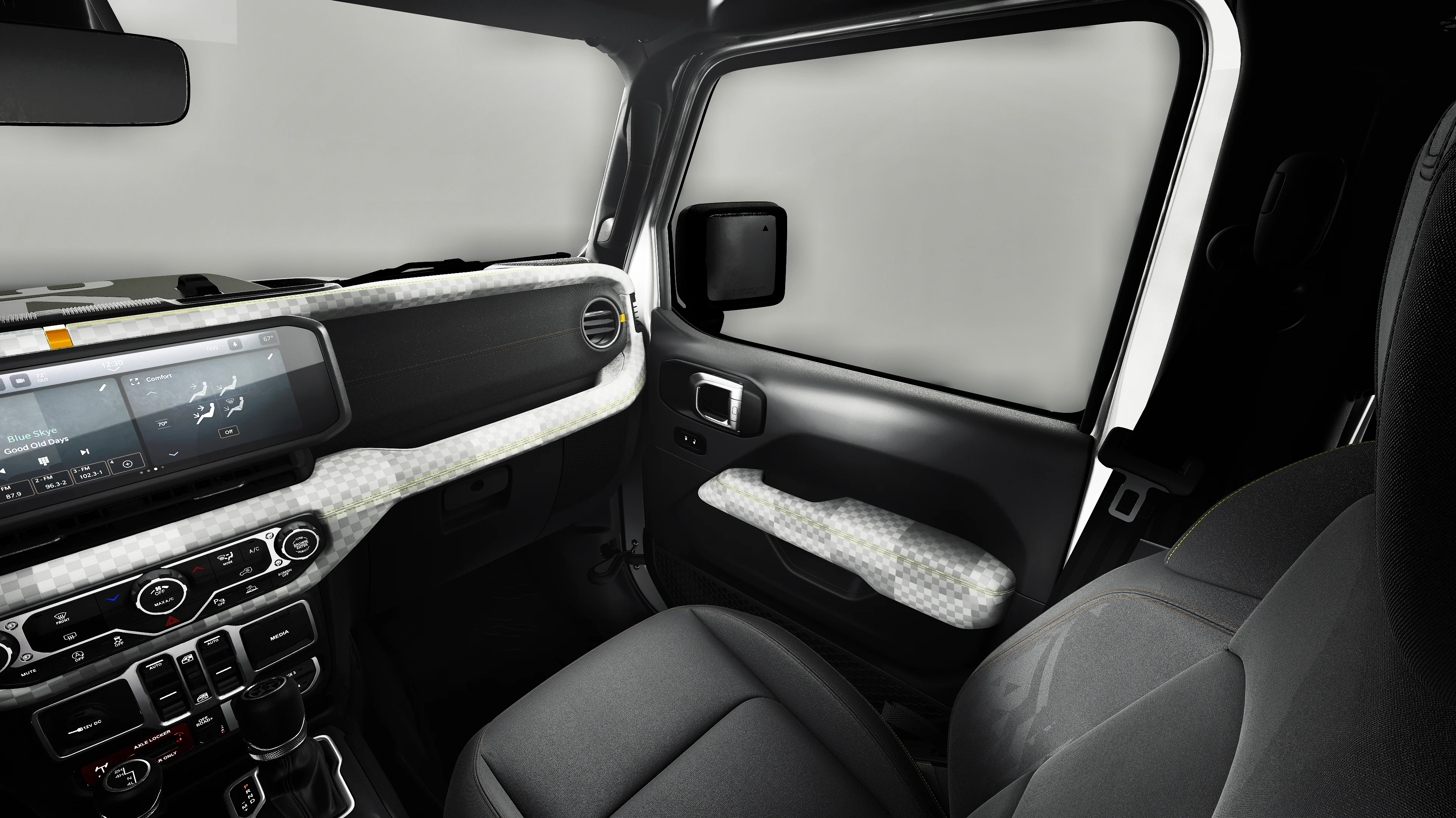 New 2027 Bright White Clear-Coat Exterior Paint Jeep Willys image 7