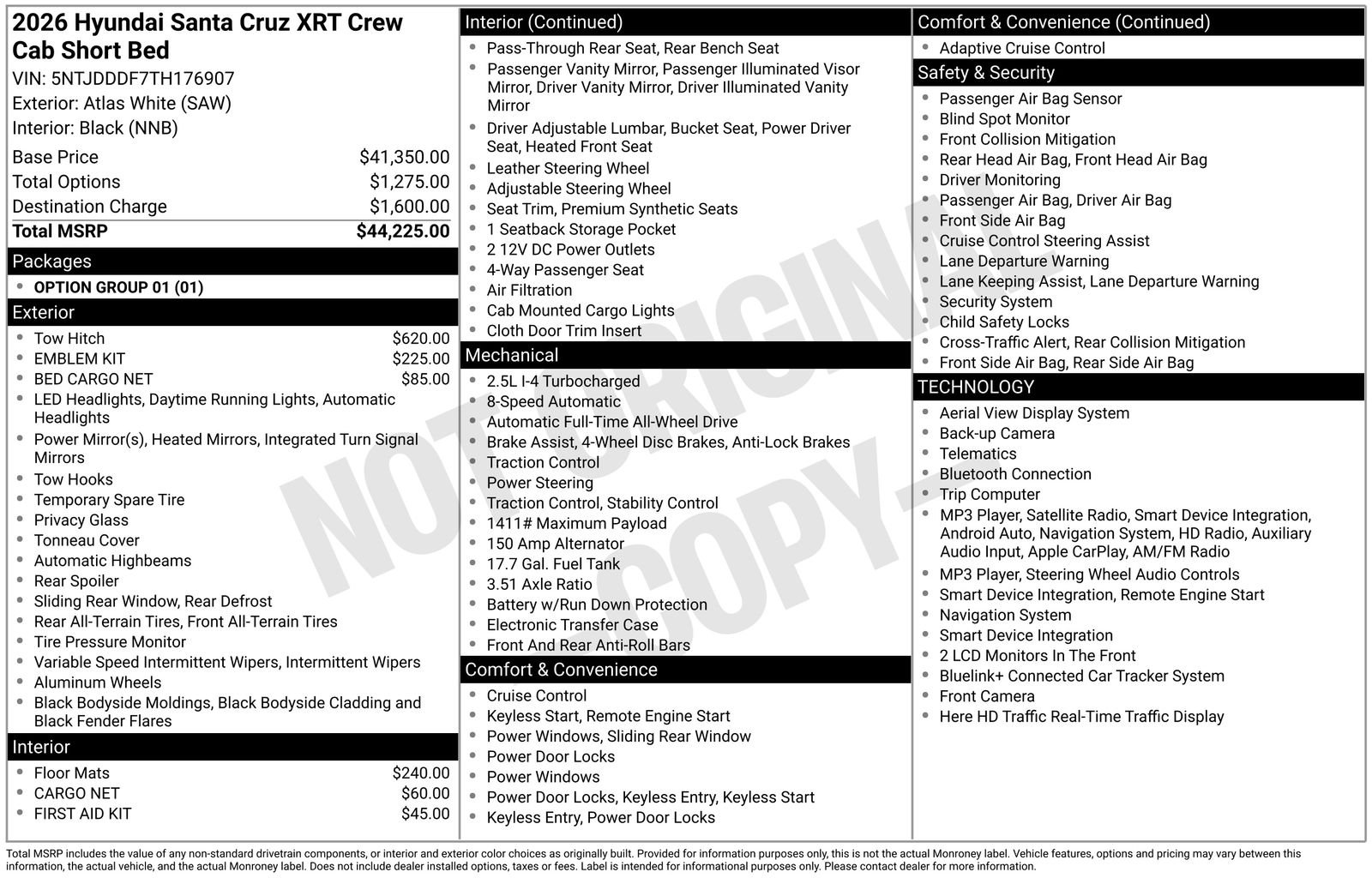 New 2026 White Hyundai XRT image 39