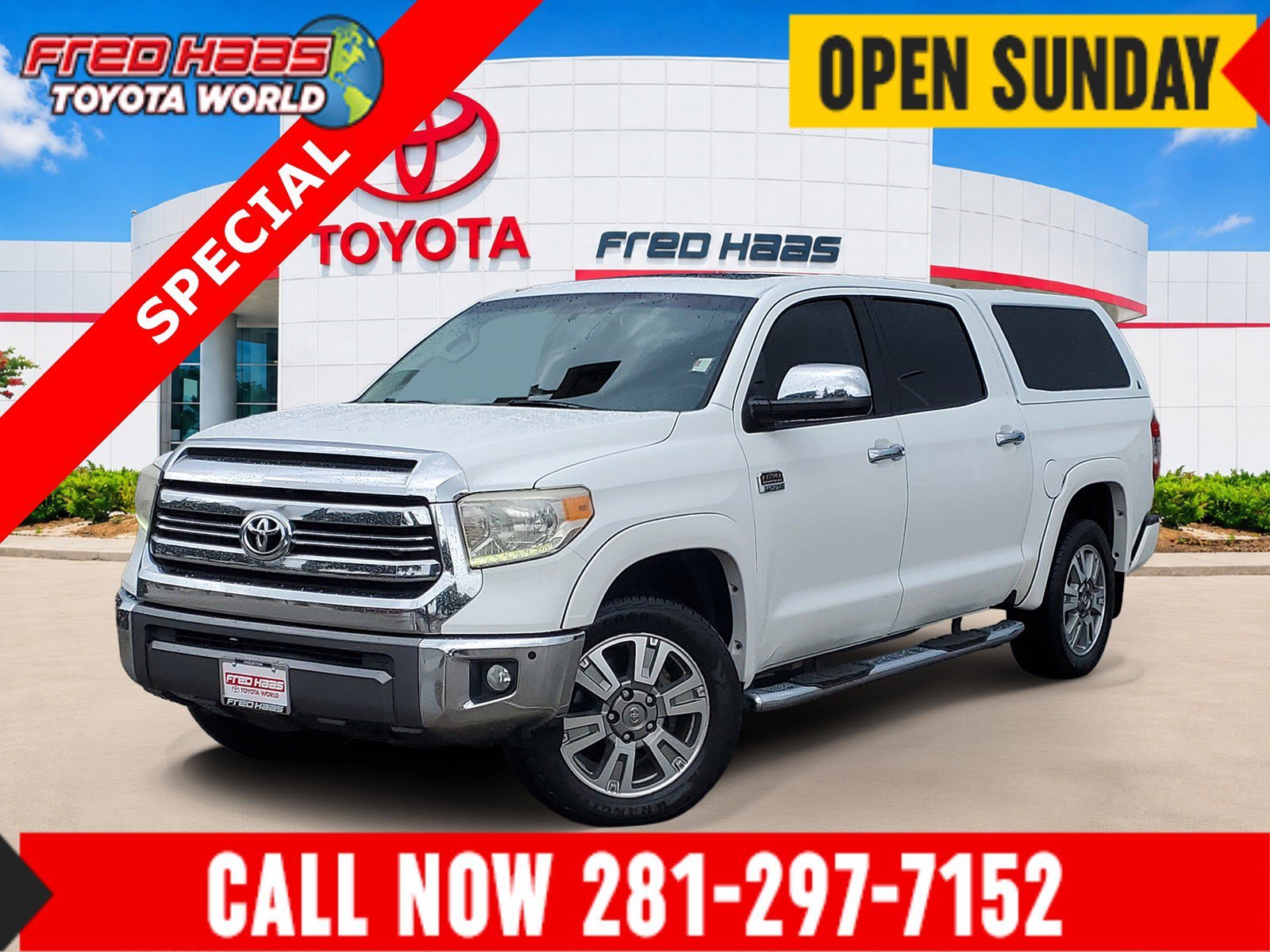 Used 2016 Super White Toyota 1794 5.7L image 1