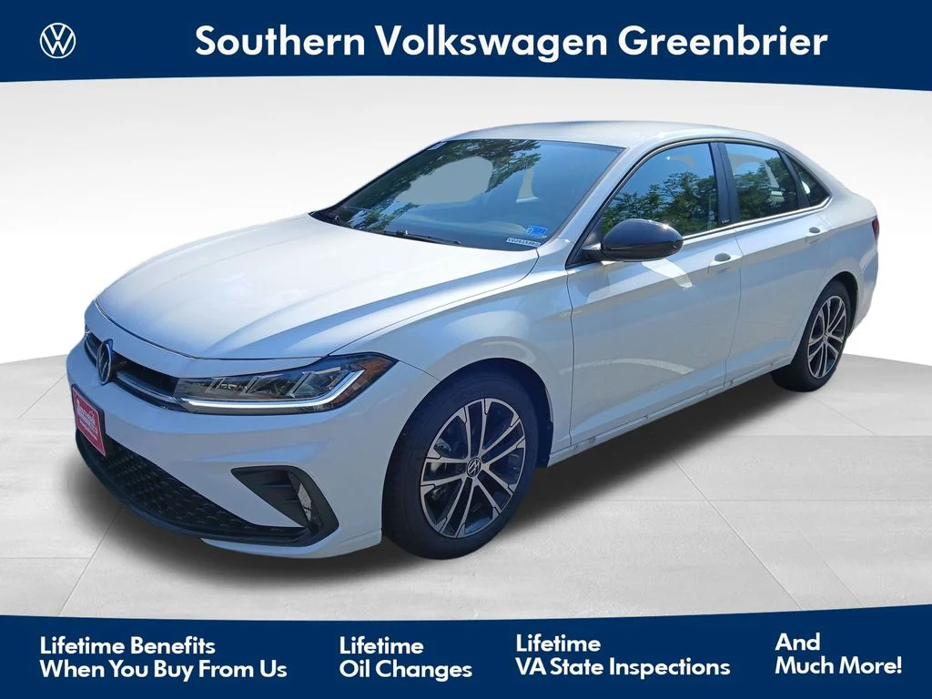 New 2026 White Volkswagen 1.5T Sport image 1