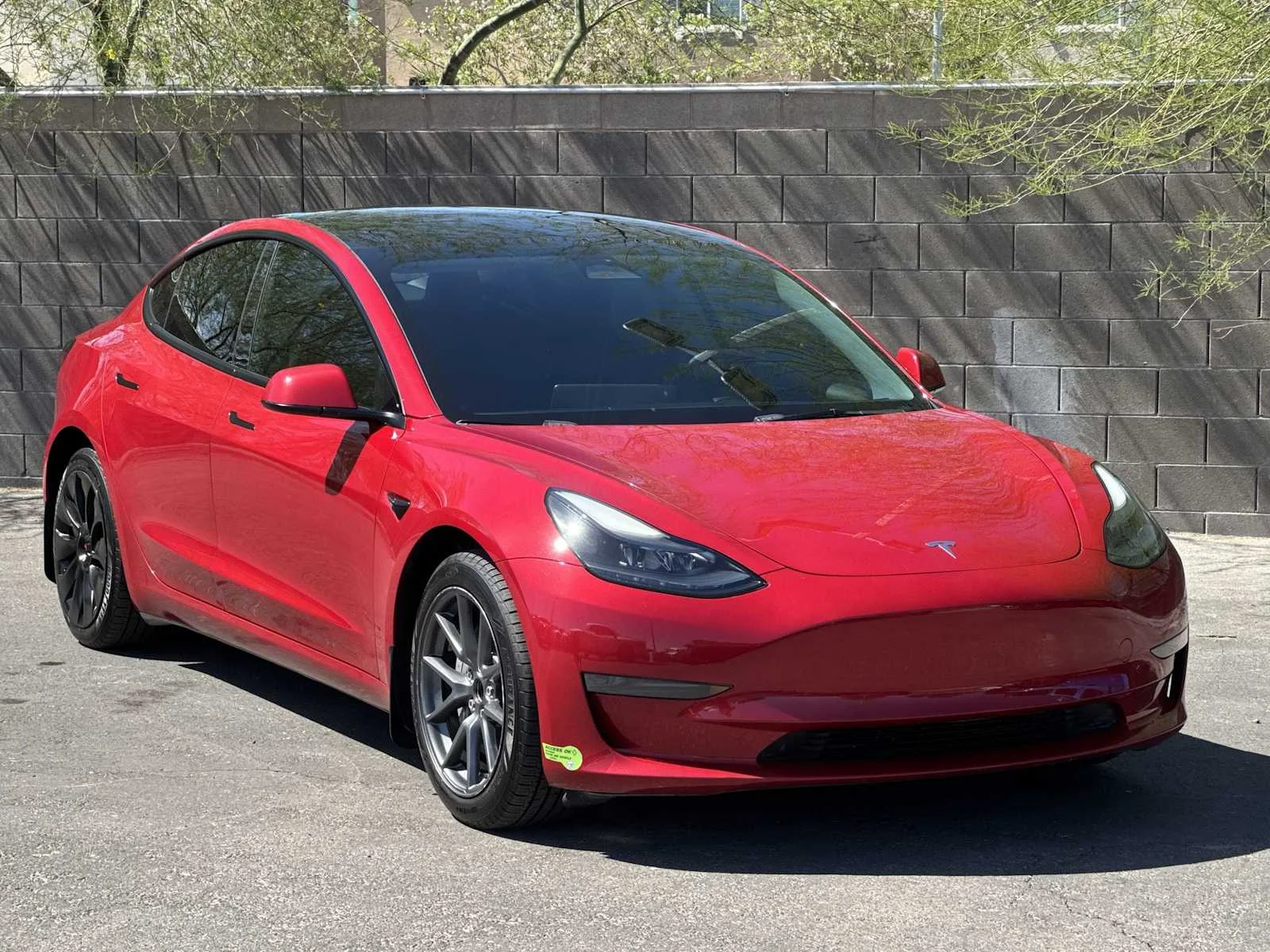 Used 2023 Red Tesla  image 2