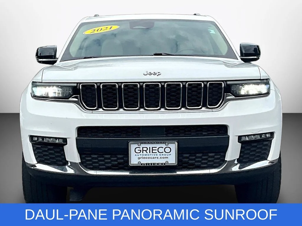Used 2021 Jeep Grand Cherokee L Limited with VIN 1C4RJKBG2M8158938 for sale in Branford, CT