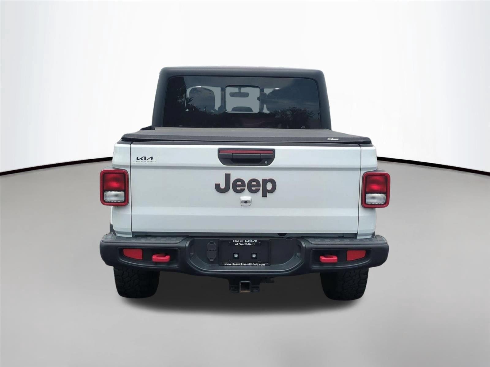 Used 2023 Bright White Clearcoat Jeep Rubicon image 4