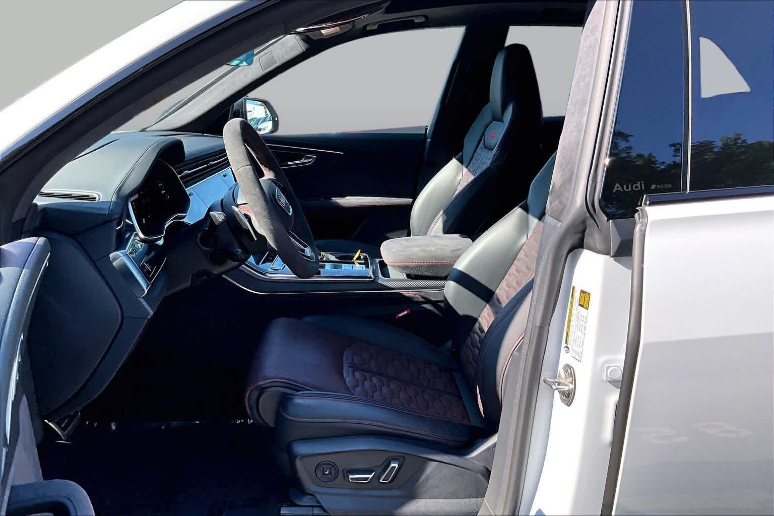 Used 2025 Mythos Black Metallic Audi performance image 9